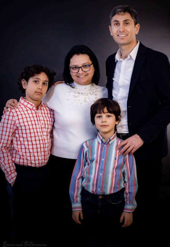 Iulian Condrache Family